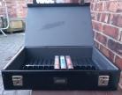 Decca Cassette Storage Briefcase for 32 Tapes and Cases