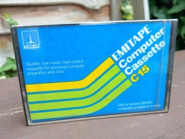 EMITAPE Computer Cassette C15 - Sealed