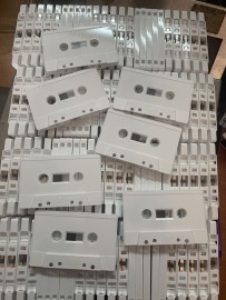 107 x White welded C60 Cassettes