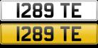 1289 TE registration number