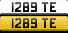 1289 TE registration number