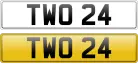 TWO 24 registration number