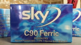 SKY C90 cassette tape